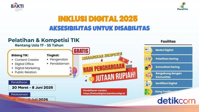 BAKTI Komdigi Gelar Pelatihan &amp; Kompetisi TIK bagi Penyandang Disabilitas