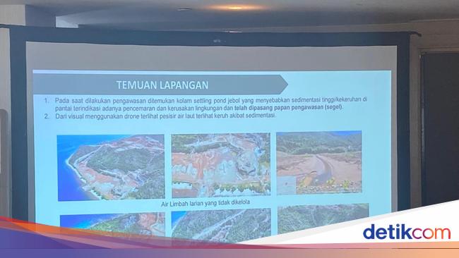 Menteri LH Tunjukkan Foto Kondisi Terkini Pertambangan di Raja Ampat