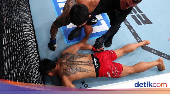 Detik-detik Jeka Saragih KO di Bawah 30 Detik dalam UFC 316
