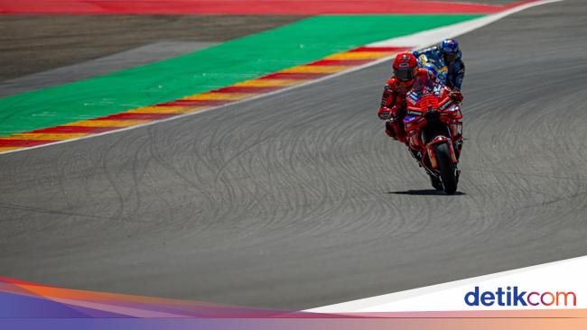 Hasil MotoGP Aragon 2025: Marquez Berpesta, Pecco Akhirnya Podium Juga