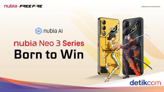 Nubia Neo 3 Digandeng Garena Free Fire
