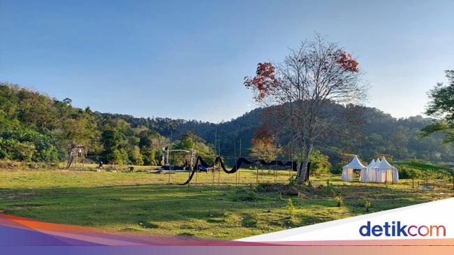 Bukit dan Sungai Cantik di Kampar Riau Ini Jadi Lokasi HUT Bhayangkara Ke-79