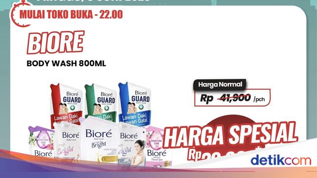 Buruan ke Transmart Full Day Sale, Harga Sabun Mandi Lagi Murah Banget