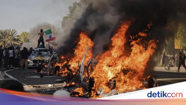 Marak Penjarahan-Vandalisme, Los Angeles Terapkan Jam Malam