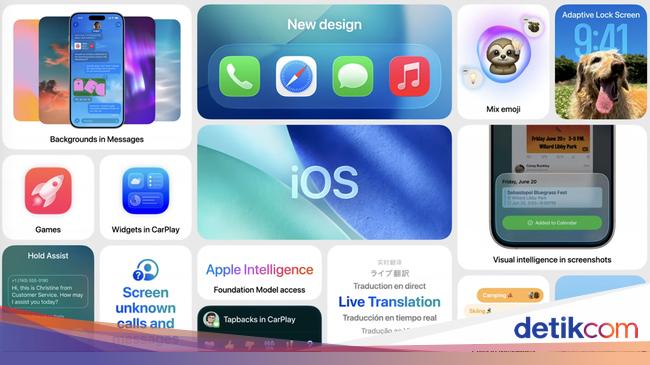 7 Fitur Baru iOS 26 Ini Cuma Bisa Dipakai di iPhone 15 Pro ke Atas