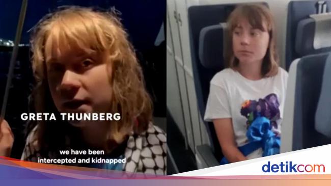 Potret Greta Thunberg Dideportasi Israel