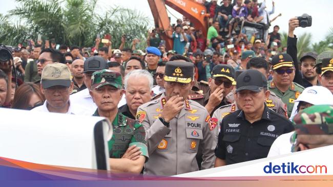 Satgas PKH Temukan Kebun Sawit Ilegal di Taman Nasional Tesso Nilo Riau