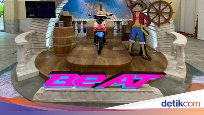 One Piece Hadir di AFA 2025, Kolaborasi Honda BeAT Curi Atensi Anak Muda