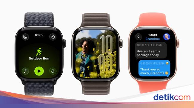 watchOS 26 Tampil Beda, Hadirkan Tampilan Liquid Glass dan AI Canggih