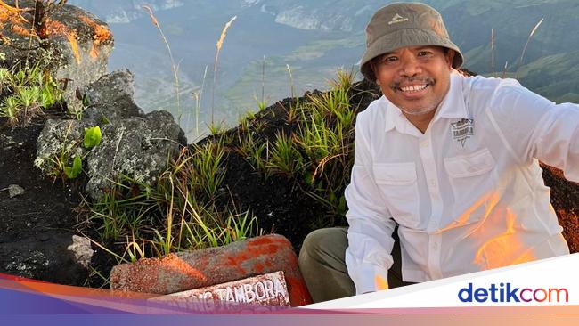 Johan Rosihan Dorong Gunung Tambora Jadi Pusat Edukasi &amp; Pariwisata