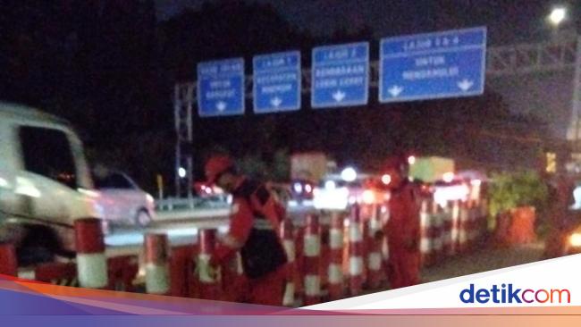 Lalin Kembali Normal, Contraflow Tol Jagorawi Arah Bogor Disetop