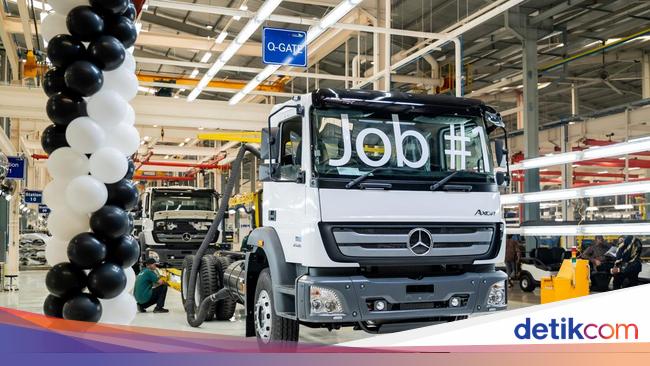 Pabrik Daimler Resmi Beroperasi di Cikarang, Produksi Sasis Truk dan Bus Mercy