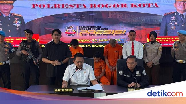 Sindikat Curanmor Dibekuk Polresta Bogor Beroperasi Puluhan Kali Sejak 2007