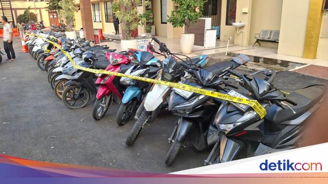 Polresta Bogor Amankan 53 Motor Hasil Curian Sindikat Curanmor