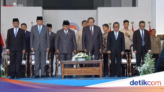 Prabowo Bareng SBY Hadiri Peresmian Kampus Bhinneka Tunggal Ika Unhan
