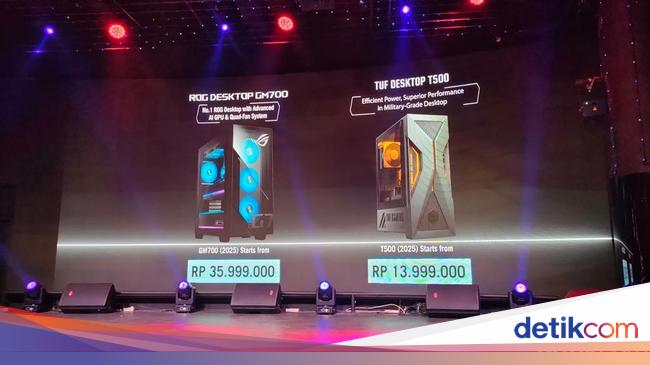 Asus Luncurkan Dua PC Gaming di RI, Harga Mulai Rp 13 Juta-an