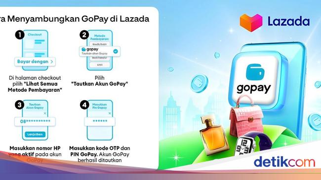 Bayar Belanja di Lazada Pakai GoPay Bisa Dapat Diskon hingga 50%