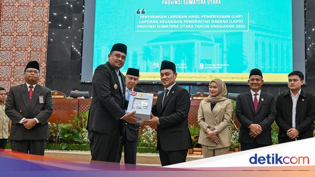 Pemprov Sumut Raih Opini WTP 11 Kali Berturut-turut dari BPK RI