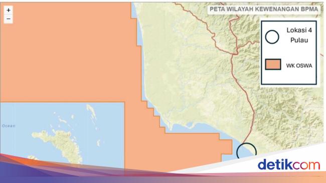 Benarkah Ada Kandungan Migas di 4 Pulau yang Jadi Rebutan Aceh-Sumut?