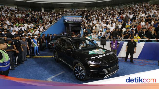 Timnas Uzbekistan Lolos Pildun, Presiden Kasih Bonus 40 Mobil BYD