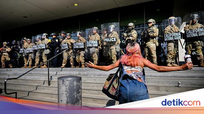 Trump Dituding Langgar Demokrasi, Gunakan Militer Lawan Warga Sipil