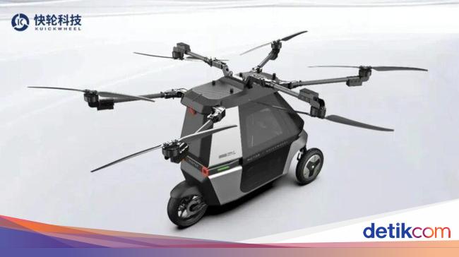 Wujud Motor Terbang Buatan China, Harganya Rp 1,1 Miliar