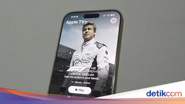 Apple Rilis Trailer F1 Haptic, Sensasinya Bikin iPhone Bergetar!