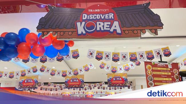 Buruan Serbu! Aneka Produk Makanan Mejeng di Transmart Discover Korea