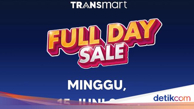 Transmart Full Day Sale Besok Datang Lagi! Serbu Pesta Diskon 50% + 20%