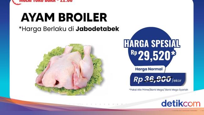 Ayam Broiler Banting Harga di Transmart Full Day Sale