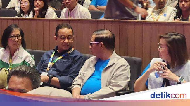 Pramono dan Anies Hadir Bersama di Jakarta Future Festival, Duduk Sebelahan