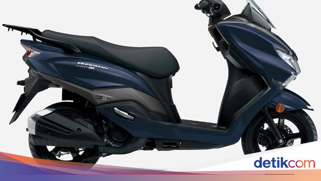 Pilihan Warna Baru Suzuki Burgman Street 125 EX yang Makin Sporty