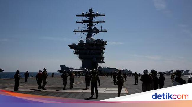 Israel-Iran Membara, Kapal Induk AS Bergerak ke Timur Tengah