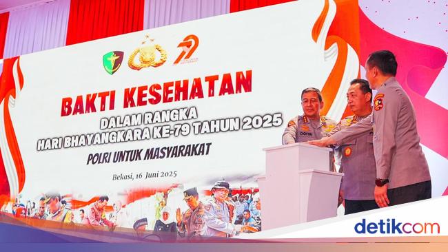 Kapolri Hadiri Puncak Baktikes, Dukung Program Pemerintah di Bidang Kesehatan