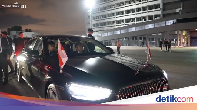 Tunggangan Mewah Prabowo di Singapura