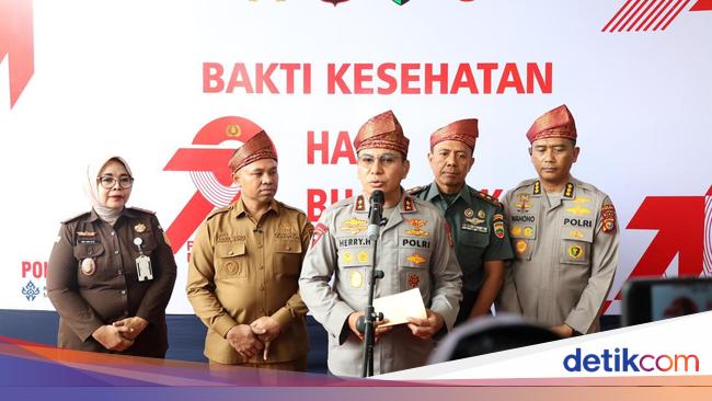 Gubernur Apresiasi Bakti Kesehatan Polda Riau: Polisi Bantu Rakyat