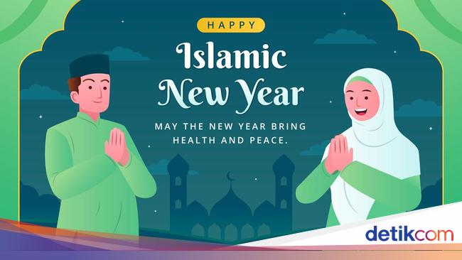50+ Poster 1 Muharram Tahun Baru Islam 1447 H/2025 M Terbaru beserta ...