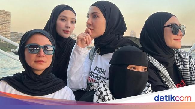 Zaskia Adya Mecca Cs 'Terkunci' Menuju Gaza, Putuskan Kembali ke Indonesia
