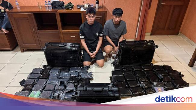 Bareskrim Bekuk 2 WN Malaysia, 40 Bungkus Sabu dan Ekstasi Disita