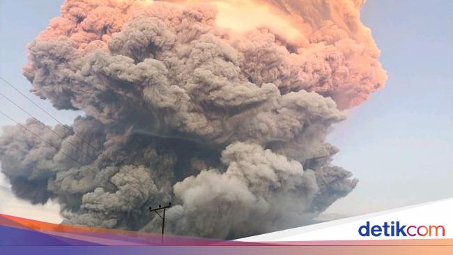 Gunung Lewotobi Laki-Laki Meletus, Kini Berstatus Awas