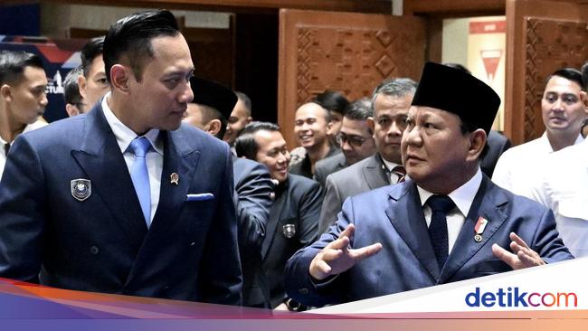 Prabowo Apresiasi AHY Baca Tantangan &amp; Arah Pembangunan Infrastruktur RI