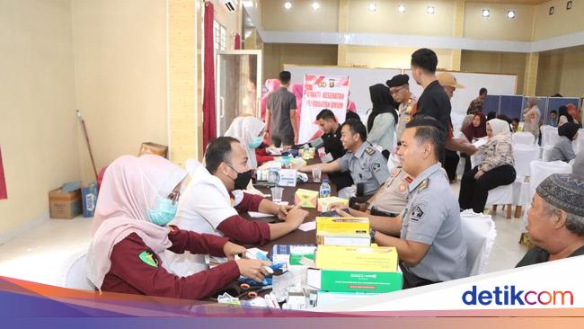Polres Banyuasin Berbagi Kebaikan: Bakti Kesehatan Meriah Sambut HUT Bhayangkara ke-79!