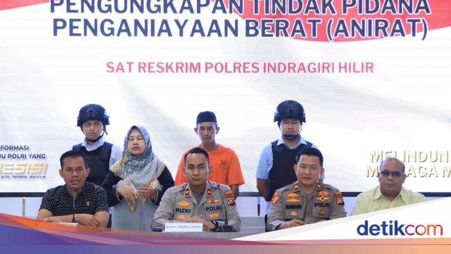 Pria di Riau Dibacok gegara Dendam Tersinggung Masa Lalu, Pelaku Dibekuk