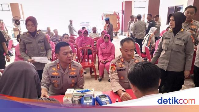 Sambut Hari Bhayangkara Ke-79, Polres Depok Gelar Donor Darah