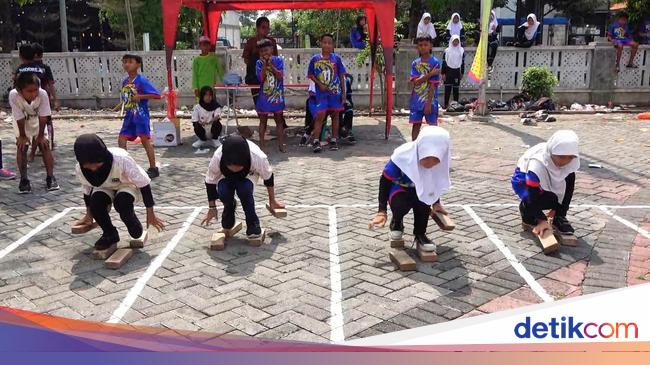 Ribuan Siswa Lamongan Semangat Ikuti Festival Olahraga Tradisional: Melestarikan Warisan Budaya Bangsa!