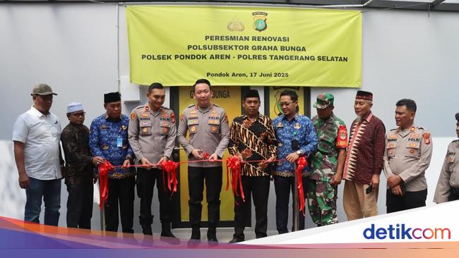 Kapolres Tangsel Resmikan Polsubsektor, Harap Semakin Aman dan Tertib