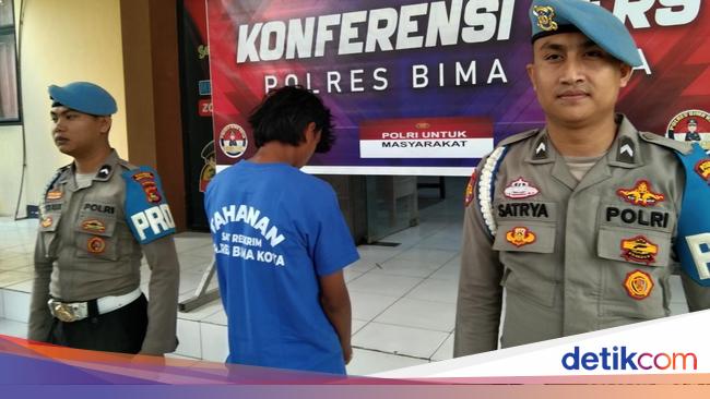 Sebilah Polisi Tangkap Pembunuh Pria di Kos Bima, Sebilah Parang Disita