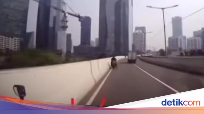Viral Pemotor Lawan Arah di JLNT Casablanca Saat Razia, Polisi Bakal Tindak