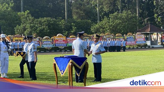 KSAU Resmi Lantik Marsda TNI Minggit Tribowo Jadi Pangkoopsudnas