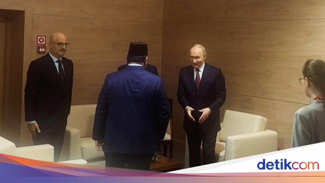 Dasco Unggah Foto Prabowo Bertemu Putin: 2 Kepala Negara dan Panglima Perang